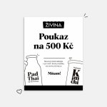 Online dárkový poukaz Živina 500 Kč – Zboží Dáma
