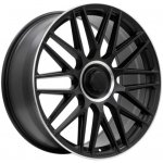 Racing Line Y0207 9x21 5x112 ET34 matt black polished lip | Zboží Auto