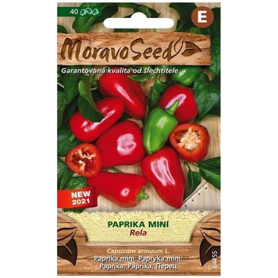 MORAVOSEED CZ Paprika zeleninová mini RELA – Zbozi.Blesk.cz