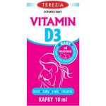 Terezia Vitamin D3 baby od narození 400 IU 10 ml – Zboží Dáma