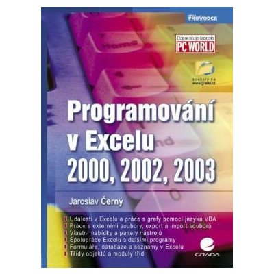 Programování v Excelu 2000, 2002, 2003 – Zboží Mobilmania