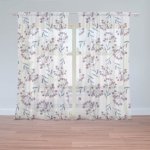 Sablio Záclony Jeřabiny: 2ks 150x250cm – Hledejceny.cz