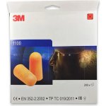 3M 1100 Pěnové Špunty do uší 200 párů – Zboží Mobilmania