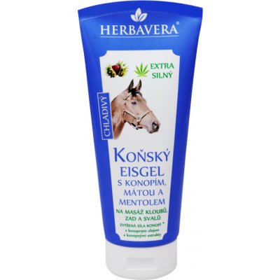 Herbavera koňský Eisgel s konopím mátou a mentolem 200 ml – Hledejceny.cz