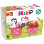 HiPP BIO mini desserts Jablka s banány 4 x 100 g – Zboží Dáma