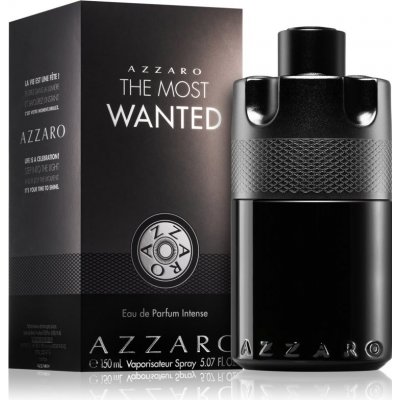 Azzaro The Most Wanted Intense parfémovaná voda pánská 150 ml – Hledejceny.cz