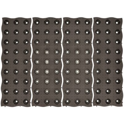 Garantia MaXi Garden 70 x 24 cm hnědá 4 ks – Hledejceny.cz