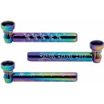 WeedShop Malá skleněná fajfka Kawuum Rasta 10 cm – Sleviste.cz