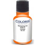 Coloris Razítková barva 4340 P na papír oranžová 50 g fluorescenční – Sleviste.cz