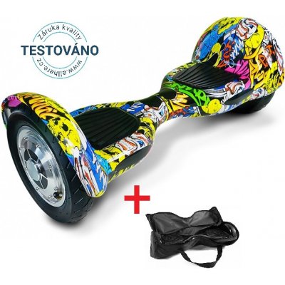 Hoverboard EcoWheel Offroad Grafitti – Zboží Mobilmania