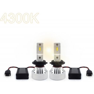 ledpodsviceni.cz LED H7 4300K (teplá bílá) - , 2x55W, 10.000lm, 9-32V | Zboží Auto