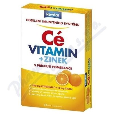 Revital Vitamin C+zinek tbl.30