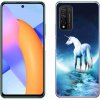 Pouzdro a kryt na mobilní telefon Honor mmCase Gelové Honor 10X Lite - bílý jednorožec