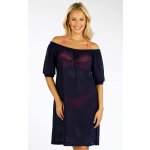 Litex Dámské plážové šaty 6G397 tm.modrá – Hledejceny.cz