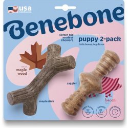 Benebone Puppy Maplestick Zaggler slanina XS 2 ks