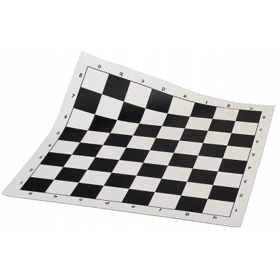 Šachovnice Sunrise Chess & Games Šachovnice plastová skládací č. 6, bílo-černá – Zboží Dáma