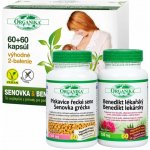 Organika pískavice & BENEDIKT 2 x 60 kapslí – Hledejceny.cz