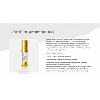 tianDe Collagen liftingový krém na kontúry očí 15 g