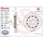 Brzdový kotouč BREMBO 09.9477.23