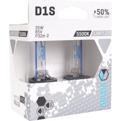 krabička D1S 85V 35W PK32d-2 VISION + 50% 5500K – Hledejceny.cz