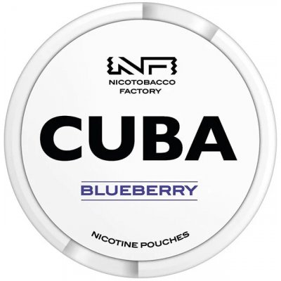 Cuba White Blueberry Slim 20 mg/g 20 sáčků – Zboží Dáma