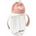 Beaba Láhev Bidon na učení pití Learning Cup 2in1 Old Pink s brčkem růžová 300 ml – Sleviste.cz