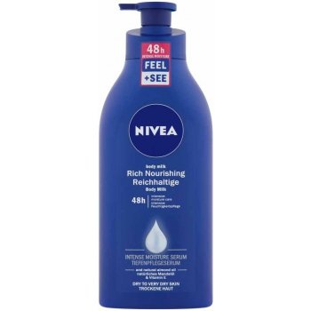 Nivea Body Milk výživné tělové mléko velmi suchá pokožka 625 ml