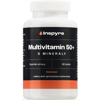 Inspyre Multivitamín s minerály 50+ 90 tablet