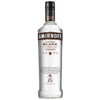 Smirnoff Black 0,7 l (holá láhev)