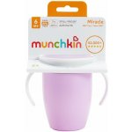 Munchkin juniorský netekoucí hrneček 360°s oušky fialová 207 ml – Sleviste.cz