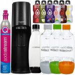 Sodastream Terra černá + 4 láhve – Zbozi.Blesk.cz