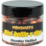 Mikbaits Mini boilies v Dipu 50 ml 6-8 mm Monster Halibut – Zboží Dáma