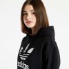 Dámská mikina adidas originals Trefoil hoodie černá