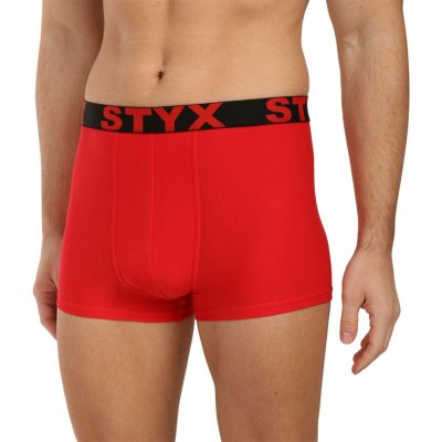 Styx pánské boxerky sportovní guma červené (G1064) – Sleviste.cz
