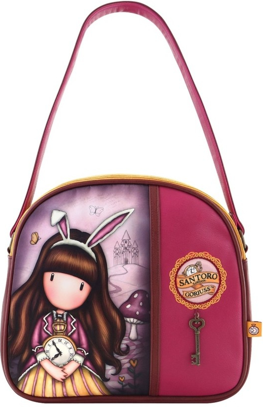 Gorjuss Santoro Handbag Just One Second 1146GJ03 fialová