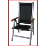 Polohovací křeslo ASS Comfort černá+stříbrná – Zboží Mobilmania