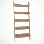 Hanah Home Knihovna Only světlý dub – Hledejceny.cz