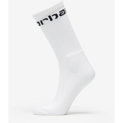 Carhartt WIP Socks I029422 WHITE/BLACK – Zboží Mobilmania