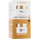 L'Oréal Paris Age Perfect Golden Age denní pleťový krém Age Perfect Golden Age 50 ml + make-up Age Perfect Serum Foundation 30 ml 140 Linen dárková sada – Hledejceny.cz