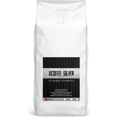 Xcoffee Silver 50 50 zrnková 250 g – Hledejceny.cz