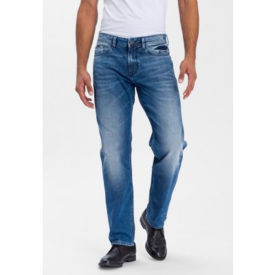 Cross Jeans džíny Antonio E161-115 rovný střih modré – Zbozi.Blesk.cz