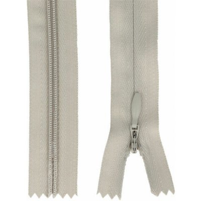 Zip spirálový skrytý 3 mm, 30 cm, nedělitelný, jezdec dekorativní - 310 – Hledejceny.cz