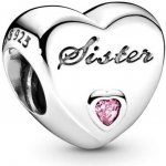 Pandora Stříbrný korálek Milovaná sestra 791946PCZ – Zbozi.Blesk.cz