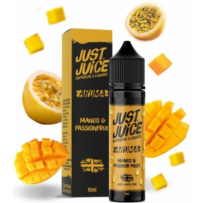 Just Juice Mango & Passion Fruit Shake & Vape 10 ml – Hledejceny.cz
