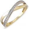 Prsteny Lillian Vassago Elegantní zlatý prsten LLV06 GR061