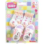 Simba New Born Baby set ponožky a botičky 38-43 cm – Sleviste.cz