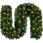 Ruhhy Girlanda na vánoční stromeček 2,7m s LED světly 22322 – Hledejceny.cz