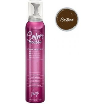 Vitality's Art Color Mousse barevné pěnové tužidlo Castano kaštanová 200 ml