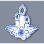 Cibulák Vánoční ozdoba svíčky 7,5cm Originál Český porcelán Dubí – Sleviste.cz