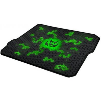 C-TECH herní podložka pod myš ANTHEA CYBER GREEN, 320x270x4mm, obšité okraje – Hledejceny.cz